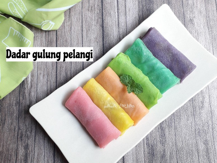 Anti Ribet, Memasak Dadar gulung pelangi Yang Lezat