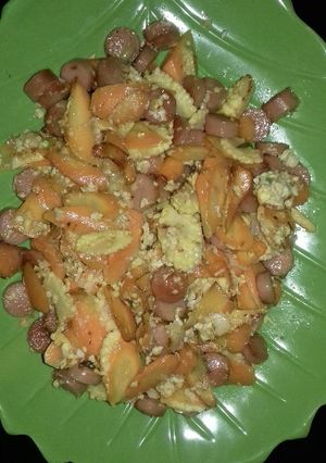 Foto resep Wortel,sosis orek