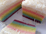 Rainbow Cake Kukus