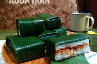 Cara Gampang Membuat Lemper Abon ikan Menu Enak