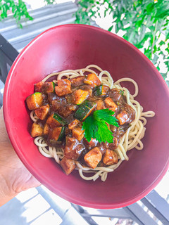 Foto resep Jjajangmyeon dgn homemade chunjang