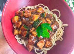 Foto resep Jjajangmyeon dgn homemade chunjang