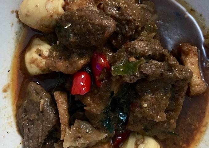 Bagaimana cara membuat Krengsengan daging simple mantul yang nagih banget