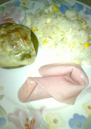 Una foto de Zapallitos rellenos
