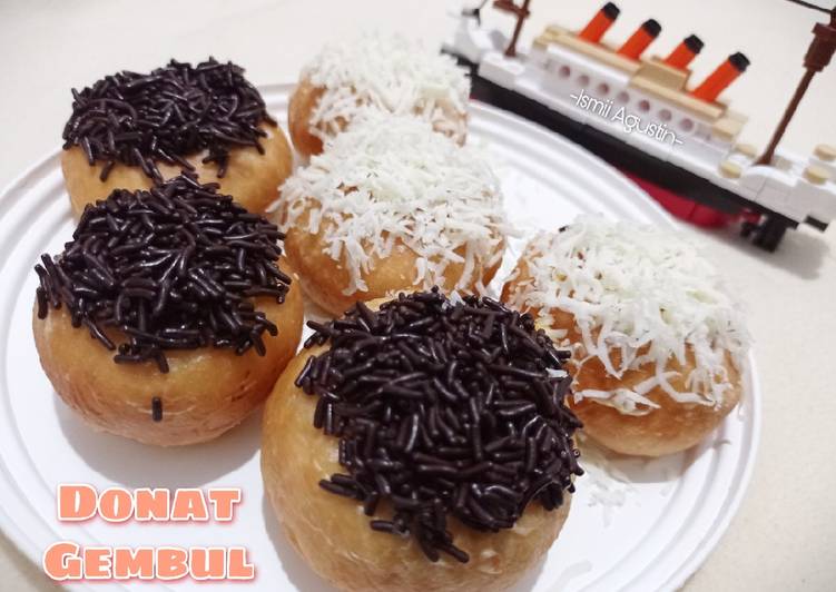 Donat Gembul Ekonomis Tanpa Telur (Eggless)