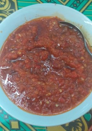 Foto resep Sambal merah