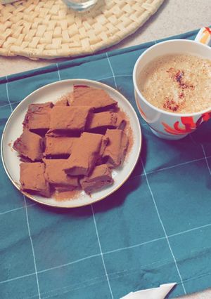 صورة لوصفة ترافل لذيذ بمكونين فقط حلى سهل جداً
