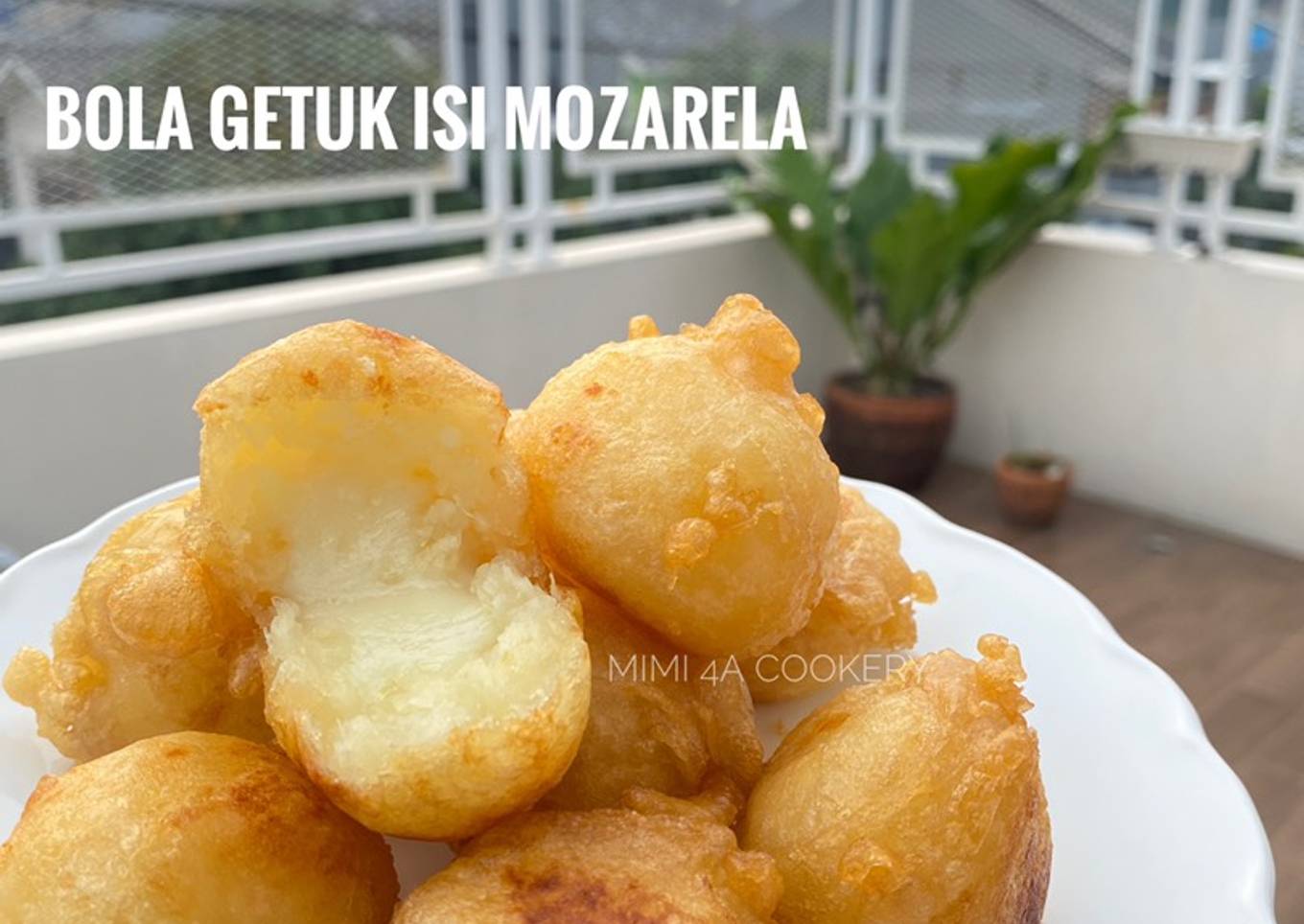 Bola Getuk Isi Mozarela