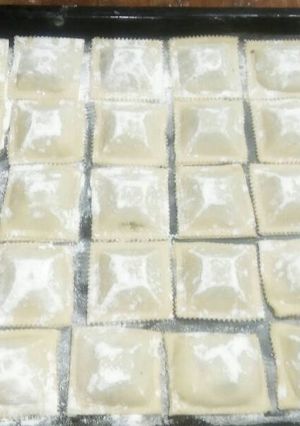Una foto de Raviolones de verdura