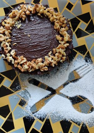 A picture of No bake cake.