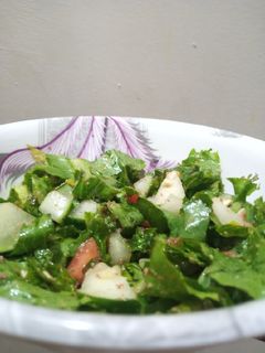 Kwadon salad ainihin hoton girkin