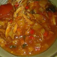 A picture of Suwir Ayam Pedas Manis.