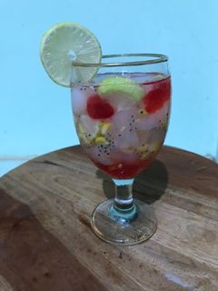 Foto resep Es klengkeng Merah-Putih
