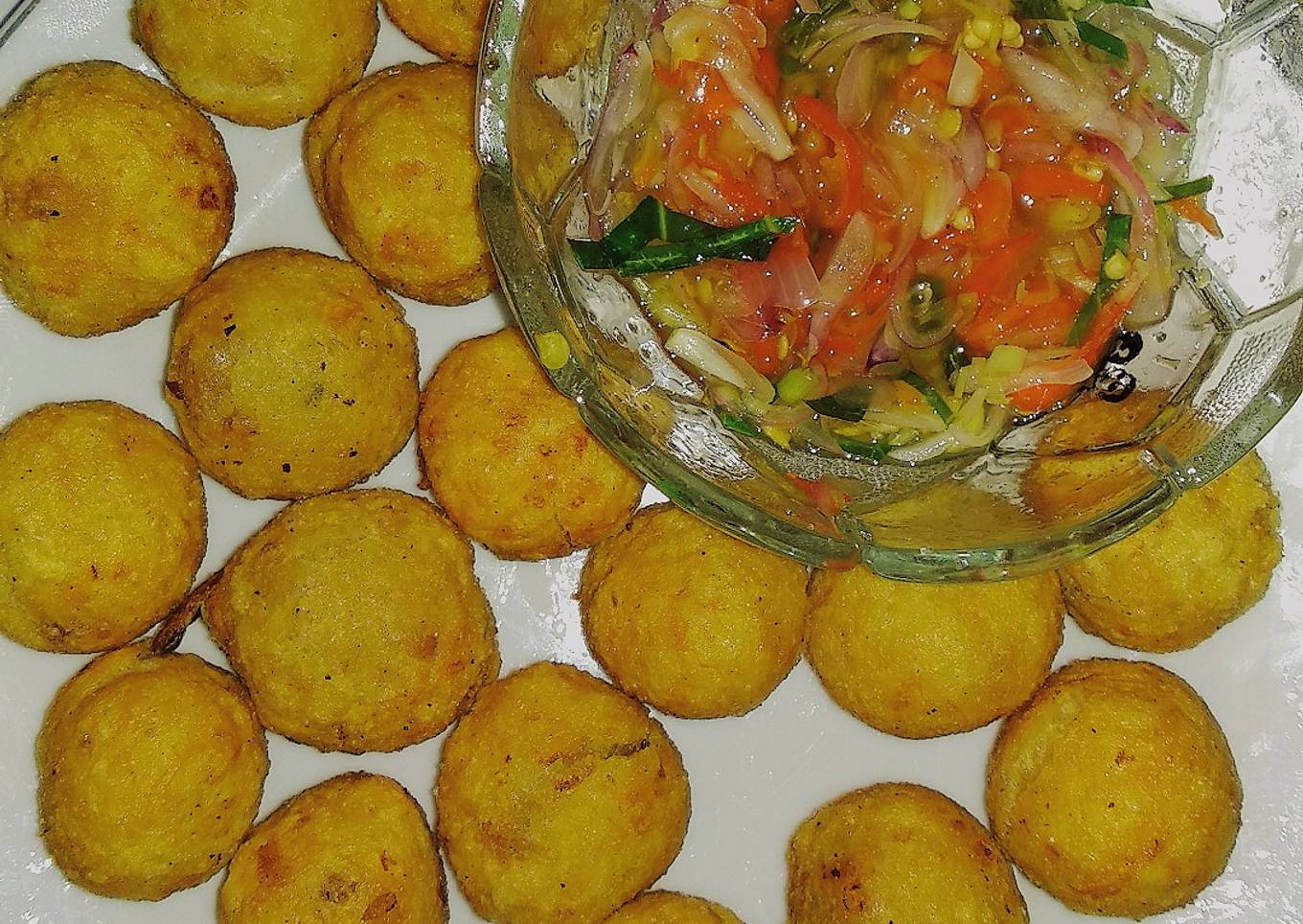 Bola bola ayam Ft sambal matah๐๐