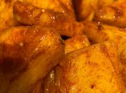 A picture of caramelised pineapple