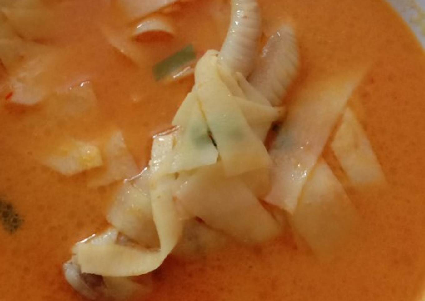 Sayur rebung ceker