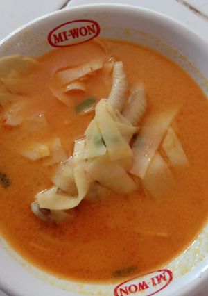 Foto resep Sayur rebung ceker
