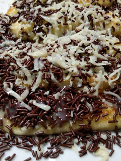 Foto resep Pisang Bakar Coklat Keju Teflon