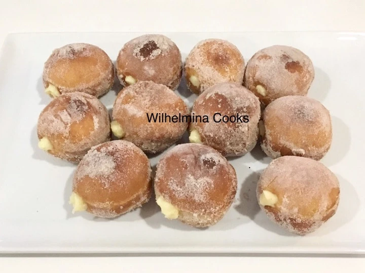 Easy Steps Prepare Recipes BOMBOLINI (Italian Donuts with Vanilla Pastry Cream)🇮🇹 the Perfect Can Pamper Your Tongue.