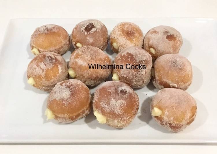 Easy Way to Cook Favorite BOMBOLINI (Italian Donuts with Vanilla Pastry Cream)🇮🇹