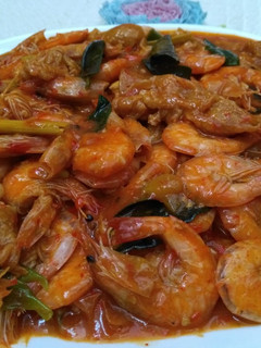 Foto resep Udang Saos Padang