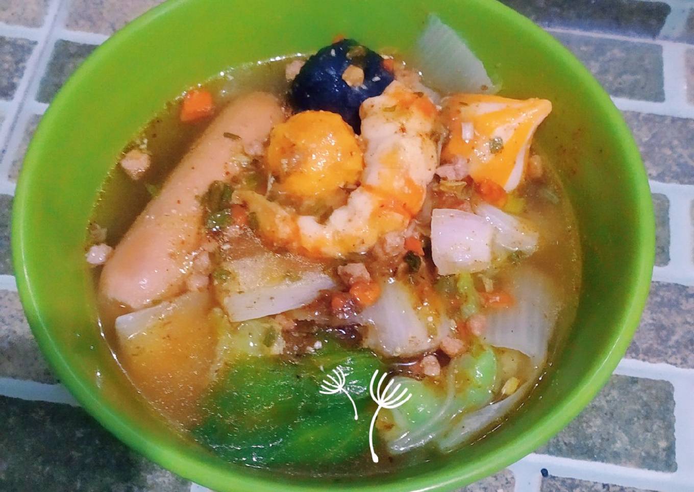 Sop Bakso Ikan