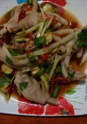 รูปของ ตำตีนไก่