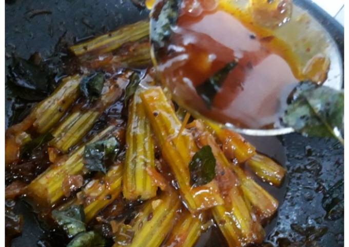 Drumstick Jaggery Curry Recipe