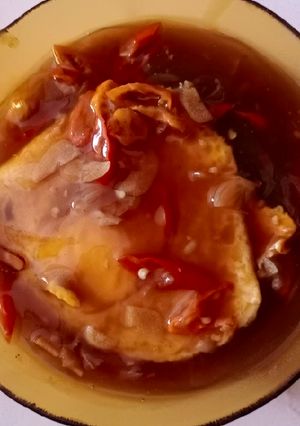 Foto resep Telur Ceplok Saus Tiram ala Anak Kos