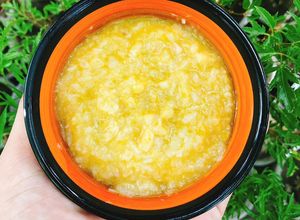 Hình của món Ăn dặm - Cháo cá lóc bí đỏ.