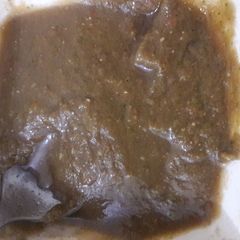 A picture of Leftover green garlic spicy dip.