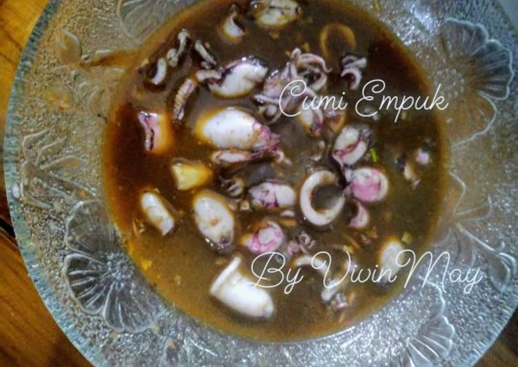 Resep Cumi Empuk, Bikin Ngiler