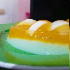 รูปของ Puding orange mix anggur nutrijell