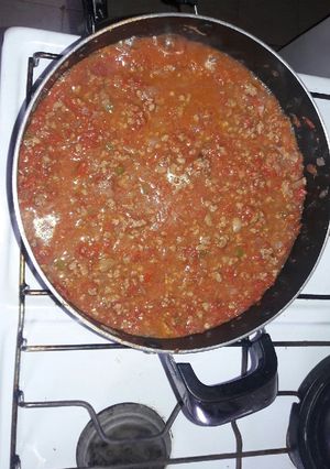Una foto de Salsa bolognesa ♡