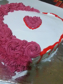 A picture of Red velvet cake #iftar with huma contest#iftaritime#cookpad pakistan.