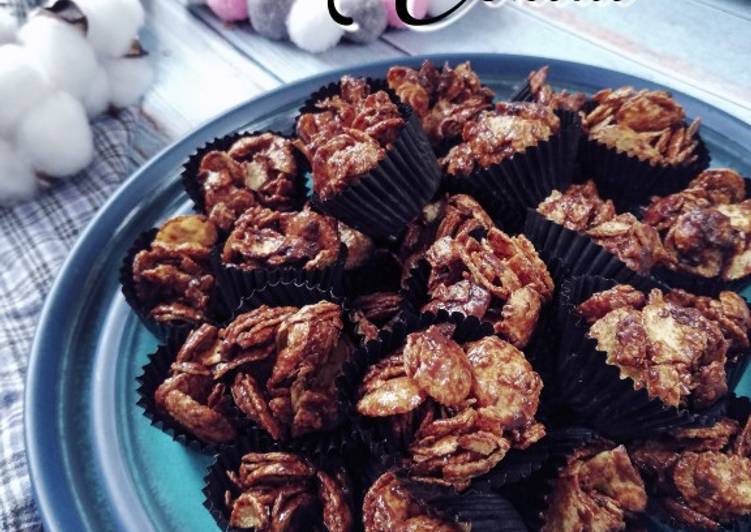 Cara Mudah Masak Cornflakes Madu Coklat Enak Masakan Melayu Asli