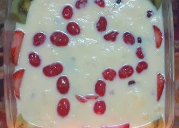 Easiest Way to Cook Delicious Fruit custard