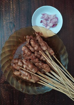 Foto resep Sate ayam madura (bumbu kacang)