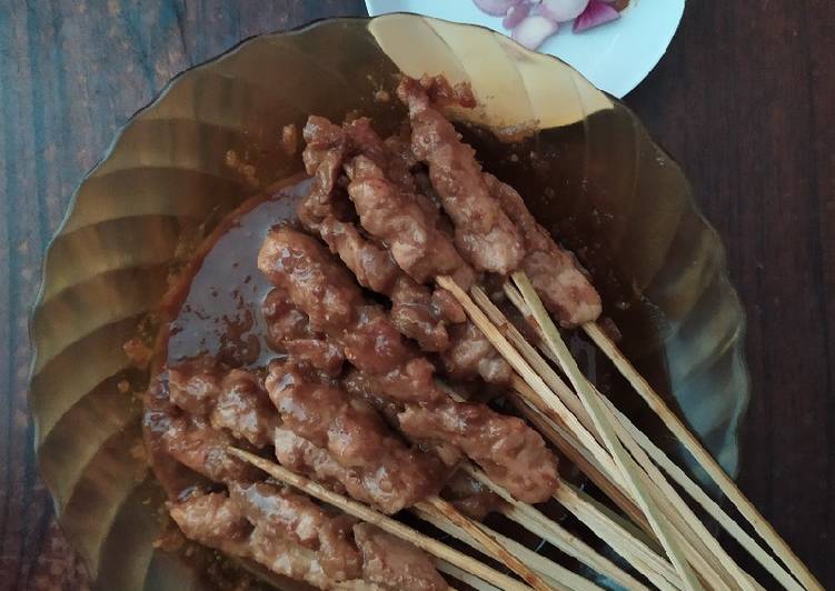 Resep Sate ayam madura (bumbu kacang), Bisa Manjain Lidah
