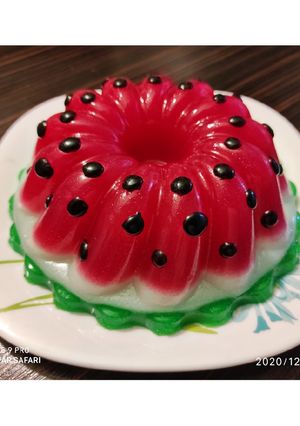 عکسی از دستور ژله یلدایی