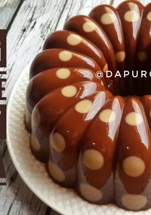 Foto resep Pudding Polkadot Chocolate Mocca #BikinBareng