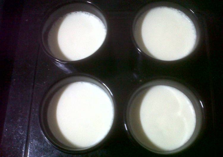 Making curd at home