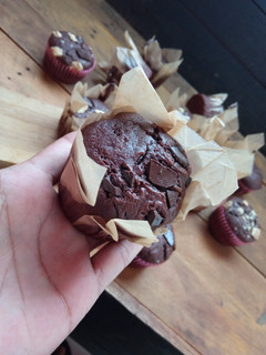 Una foto de Muffins de chocolate