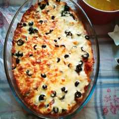 معكرونة البيتزا 😋🍕-レシピのメイン写真