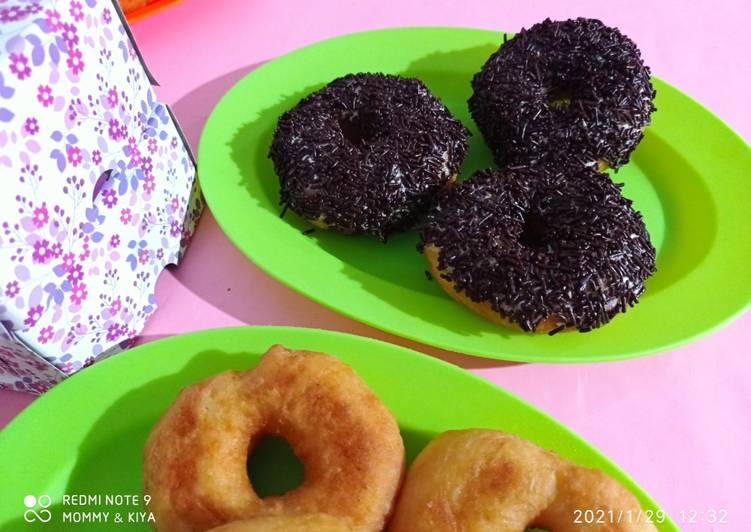 Donat kentang sederhana