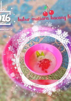 Foto resep Bubur mutiara kacang hijau
