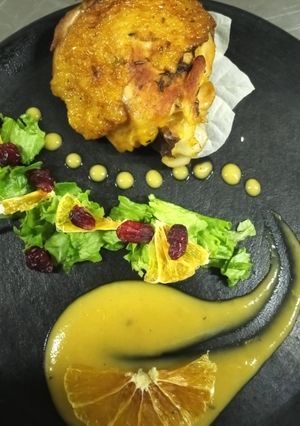 Una foto de Pato a la naranja