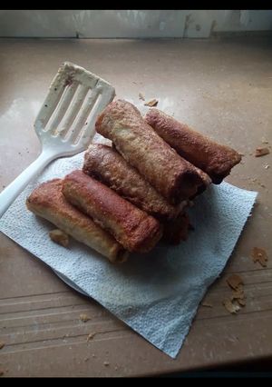A picture of Bread rolls #mykidsfavouritedish.