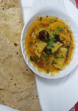 A picture of ChanaDaal Lokhi.