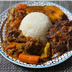 A picture of Curry Beef.